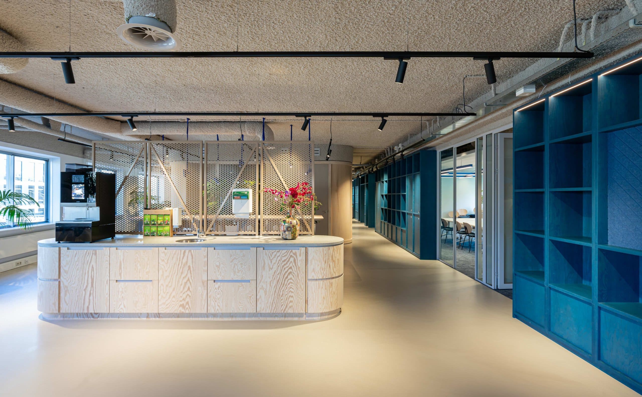 Pantry in het hoofdkantoor van Ballast Nedam