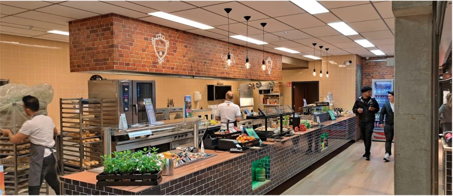 Praktijklokaal bakkerij in het MBO College Hilversum